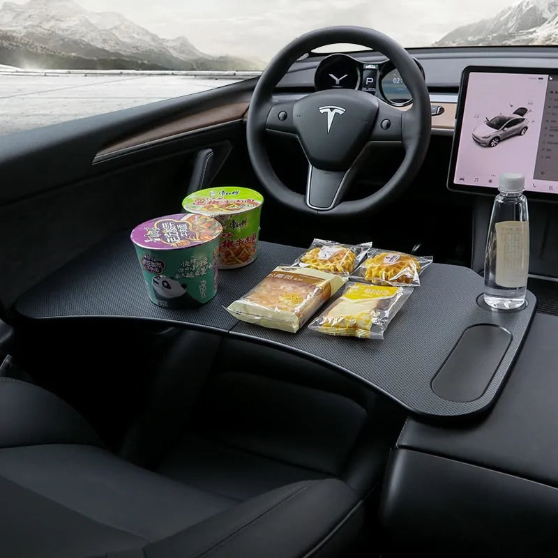 Tesla Car Steering Wheel Table Board